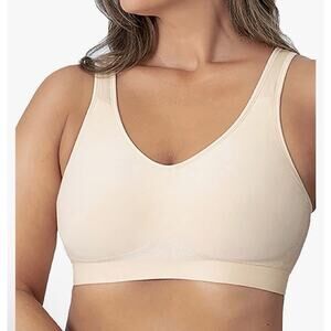 NIP Truekind 10022 Daily Comfort Wirefree Shaper Nude Beige Bra XL